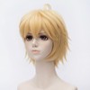 KiyaCos Blonde Short Cosplay Wig Heat Resistant Synthetic Hair