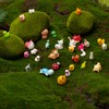 Baiinjiene 42 Pcs Mini Resin Animals Dollhouse,Fairy House Garden,Micro Landscaping