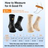 WHCOOL Ankle Compression Sleeve, 3D Knit Ankle brace With Fish