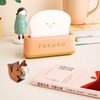 MYLERCT Squirrel Shaped Tape Dispenser, Wooden Tape Dispenser for Tape