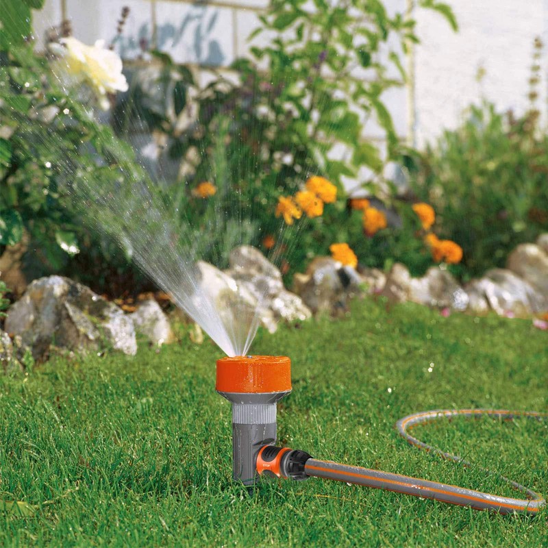 Gardena G2067-46 Twist Sprinkler Set with 4 Nozzles Including Spike