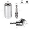 DFsucces Universal Socket & L Shape Socket Wrench 3-Piece Set,