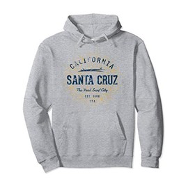 Retro Vintage Santa Cruz Pullover Hoodie