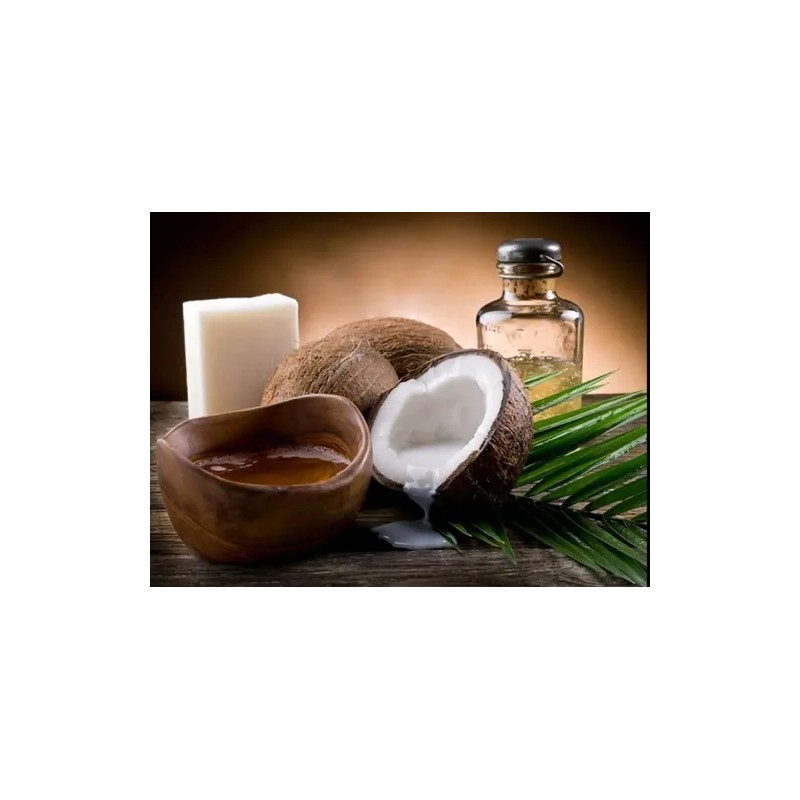 Aceite De Coco Comestible, Orgánico Y Puro, Prensado En Frío