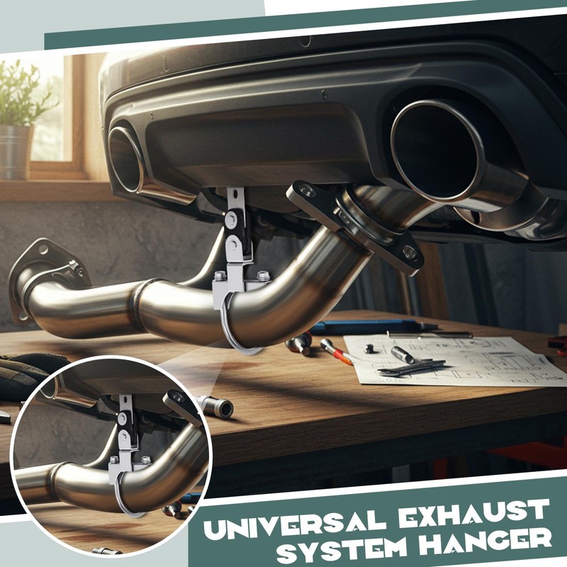 Geetery 2 Pcs Swivel Style 3 Inch Exhaust Hangers Heavy