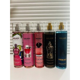 Galaxy Plus Concept Perfumed Mist Box of 5| Galaxy Plus Concept Perfumed Mist for Men/Women 250 Ml each.