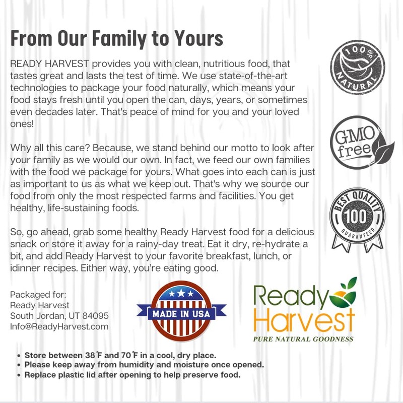 Ready Harvest Dehydrated Food - Sweet Potatoes | Emergency Food
