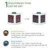 Cubes Timer, 4 Sided Seconds Countdown Timer, Digital Professional Chess