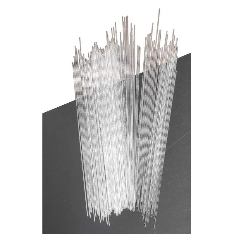 100pcs 1/16 x 12in Acrylic Dowel Rods Sticks, Clear Round
