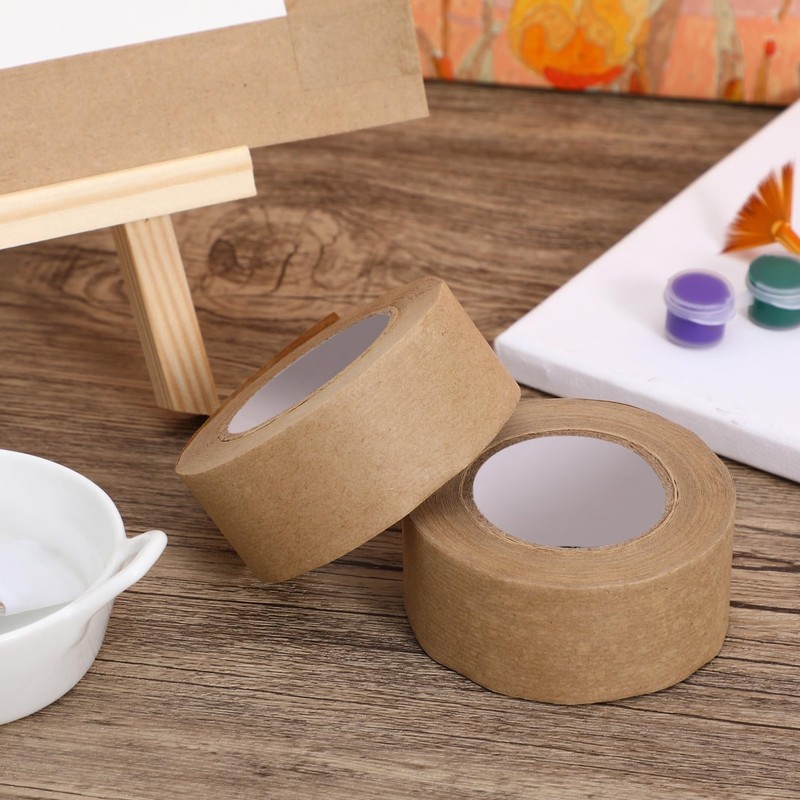 TEHAUX 2 Rolls Water Activated Tape Line Picture Frame Tape