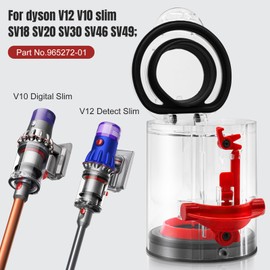 Dyson Replacements Parts,Dust Bin Replacement for Dyson V10 Digital Slim /V12 Detect Slim Vacuum Cleaner Accessories Part