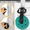 Hanging Extension Cord Holder - Handle Wrap Straps with S