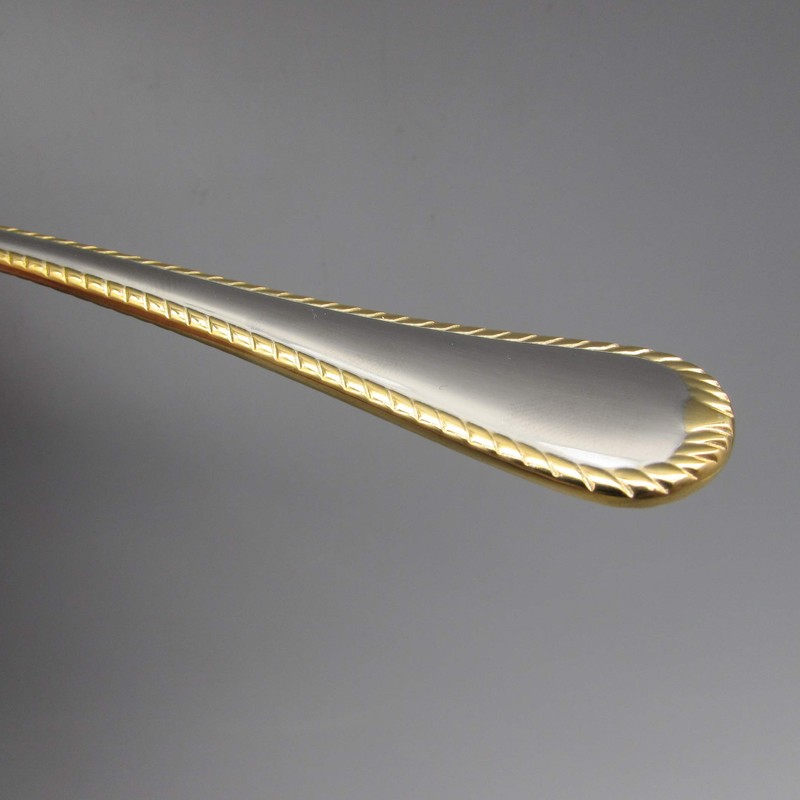 Mikasa Cameo Gold (Stainless) Teaspoon, Set of 4