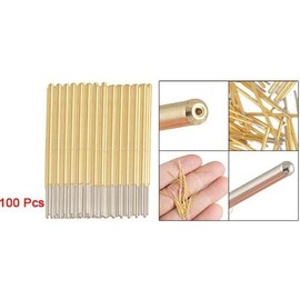 100 Pcs Spherical Radius Tip Spring Test Probes Pin