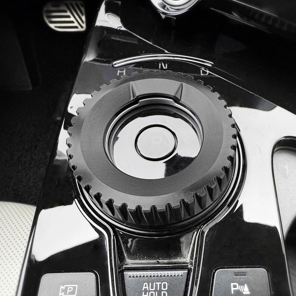 YOUTOOCAR Aluminium Alloy Gear Control Knob Cover Compatible with Kia