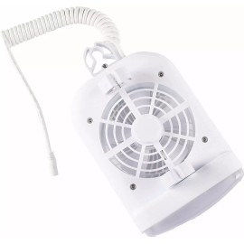 Unbranded 12 Volt LED Light and Fan with On/Off Switch for Pop-up Tent Campers