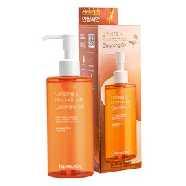Farm Stay Ginseng & Niacinamide Cleansing Oil 300ml / 팜스테이 진생 앤 나이아신아마이드 클렌징 오일 300ml
