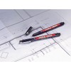 edding 1800 profipen - black - 10 pens - line