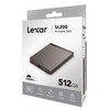 Lexar SSD SL200 500GB Portable USB 3.1 Type C, LSL200X512G-RNNNG
