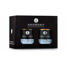 Ankerkraut Pommes Duo Spice Box with French Fries Salt and Outdoor Pool Fries, Spice Salt, Mixture of Seasoning Ingredients, 280 g