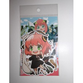 Crunchyroll 5 Vinyl SPY FAMILY Stickers 3" - BRAND NEW UNOPENED