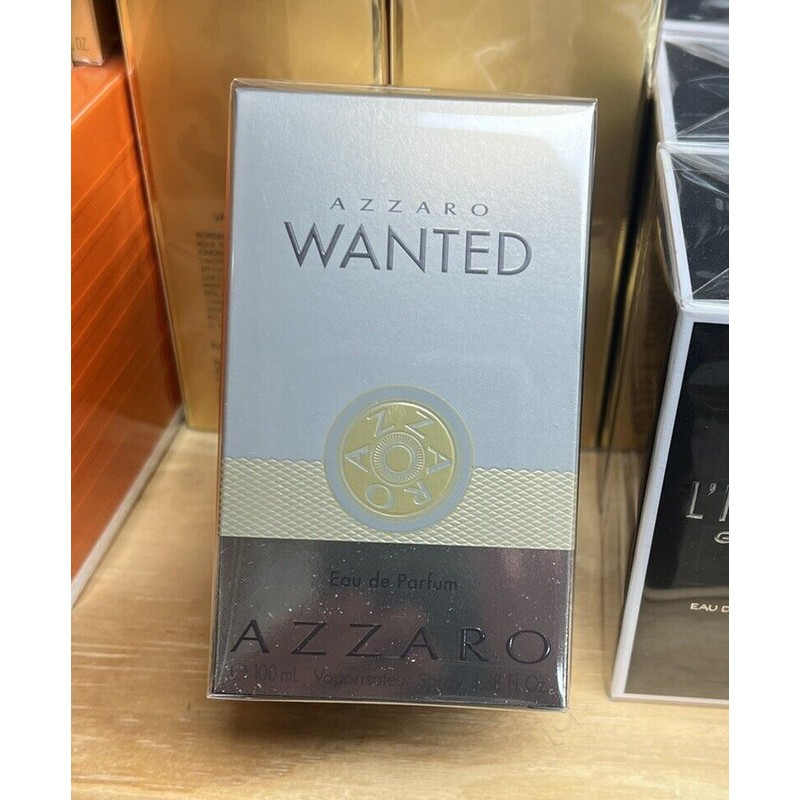 Azzaro Wanted 3.4oz Eau De Parfume Spray For Men New