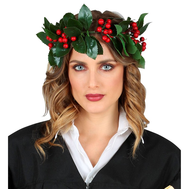Widmann 68589 - Headpiece Laurel Wreath Graduation, Greek Goddess, Roman
