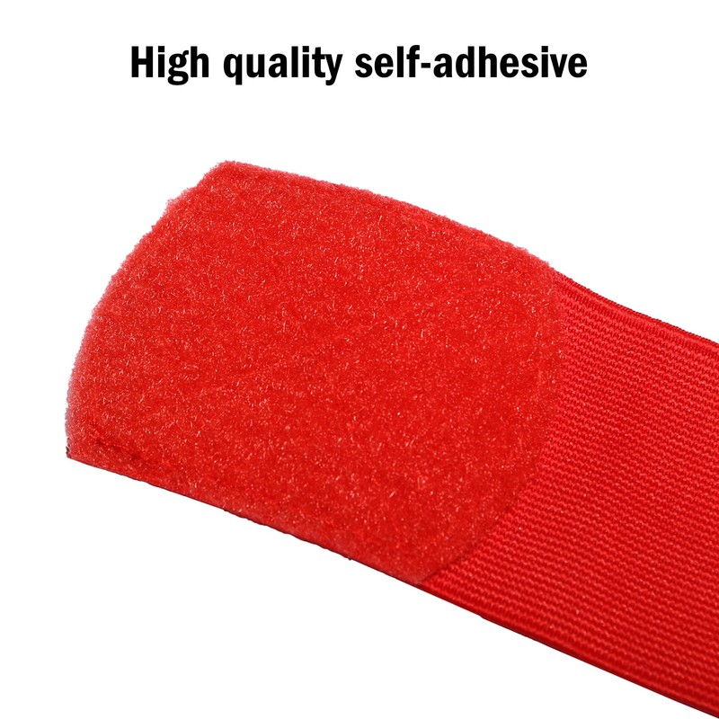 WISEPLAYERFC Guard Stay- 2 Elastic Bands to Hold Football Shin