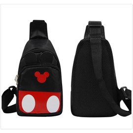 MINGSEECESS Women Cute Cartoon Fanny Pack 3D Mini Animal Shaped Chest Bag Crossbody Shoulder Bag for Girls