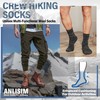 Anlisim Merino Wool Warm Boot Hiking Socks Thermal Extra Thick