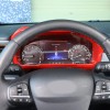 carpart2021 Red ABS Center Console Dashboard Trim Frame Cover For