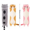 Kekeso Long cat plush Pillow, Soft & Cuddly Cat Plush