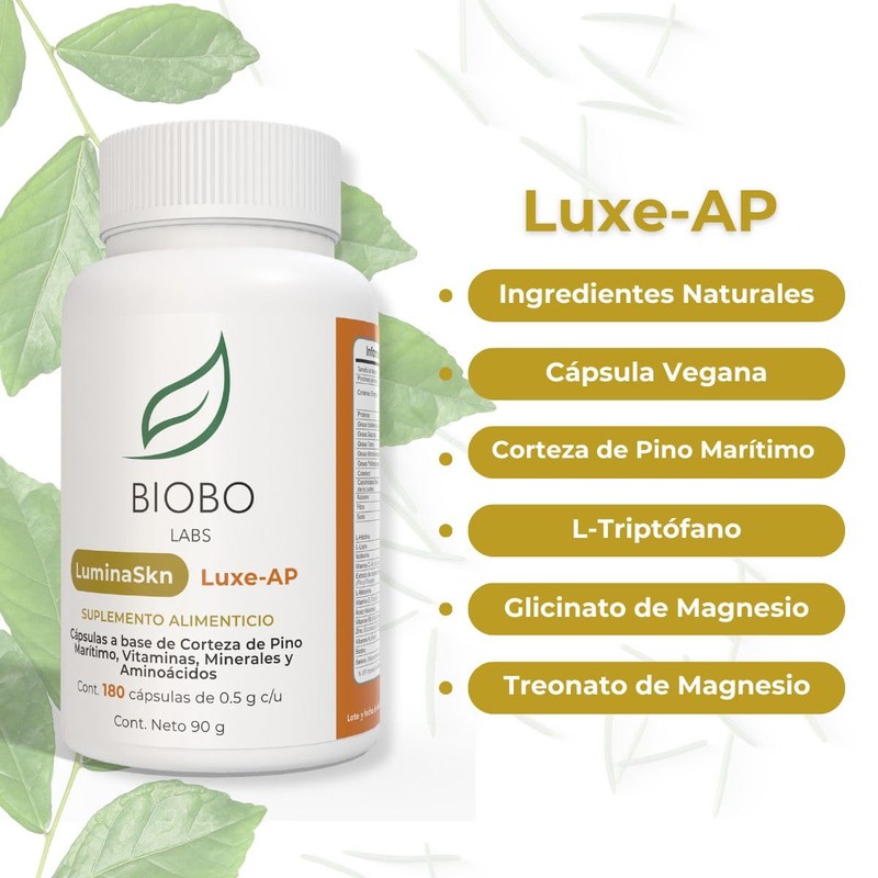 Biobo Labs LuminaSkn Luxe-AP (180 cápsulas)