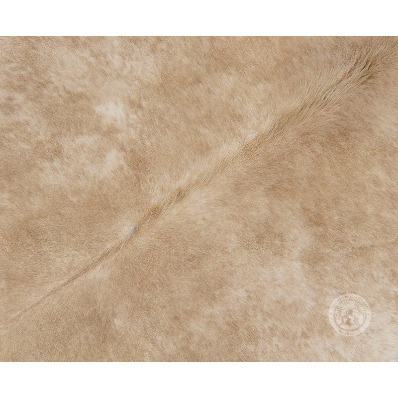 Sunshine Cowhides 100% Genuine Exotic Beige Cowhide Rug - Modern