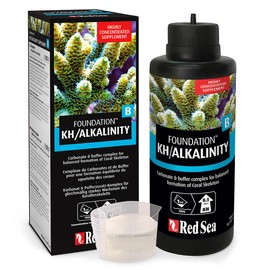 Red Sea Reef Foundation B Alkalinity (KH) Supplement, 1000ml - Boosts Carbonate Levels for Strong Coral Skeletons in Reef & Marine Aquariums
