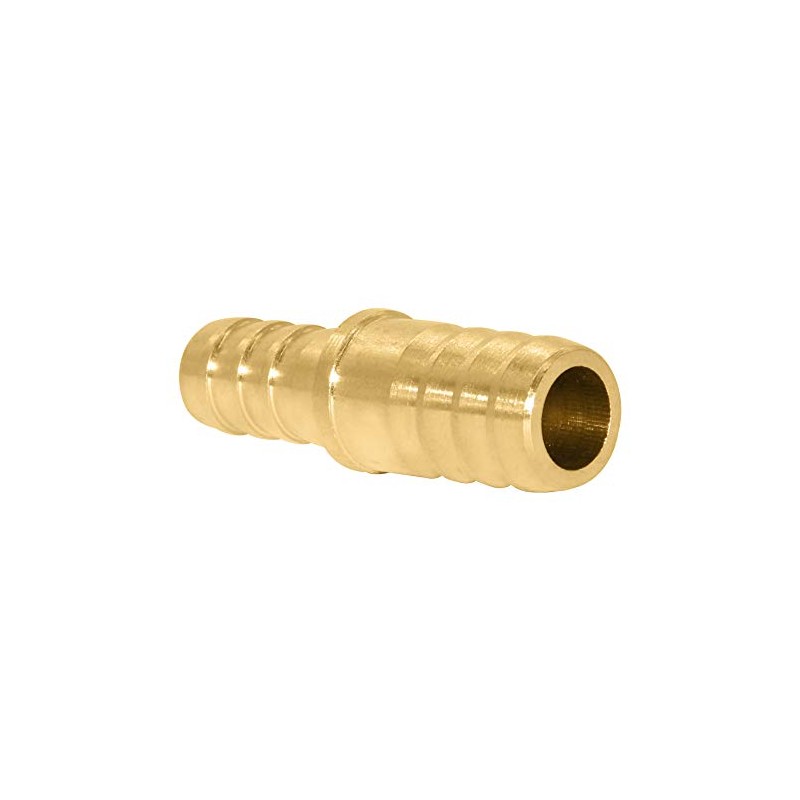 Beduan Brass Hose Barb Reducer, 3/4" to 1/2" Barb Hose