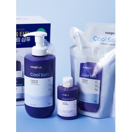 Scalp Lab Cool Salt Scaling Shampoo 500g + Refill 500g + Free 100g Special Set (Online Exclusive) / 두피랩 쿨 솔트 스케일링 샴푸 500g+리필 500g+증정 100g 기획세트 (온라인 단독)