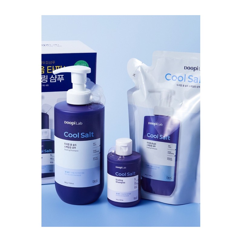 Scalp Lab Cool Salt Scaling Shampoo 500g + Refill 500g