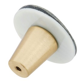 Amogeeli 4pcs Abalone Shell Brass Cabinet Knobs Set with Screws, Decorative Sea Shell Stone Dresser Pull Handle Knob for Drawer Closet Cupboard