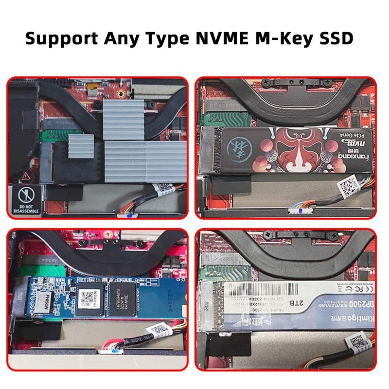 chenyang 2 Pack ROG Ally Gaming Internal M.2 NVME M-Key