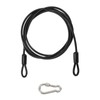 PATIKIL Security Cable 8 ft x 3/16" (5mm), Braided Stainless