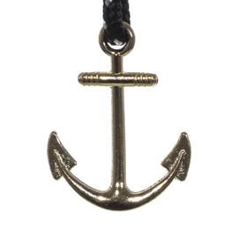 West Coast Paracord Women's Adjustable Nautical Anchor and Fish Hook Wrap Cuff Bracelets - Made of Nylon Rope (Silver Anchor, Bright Purple)