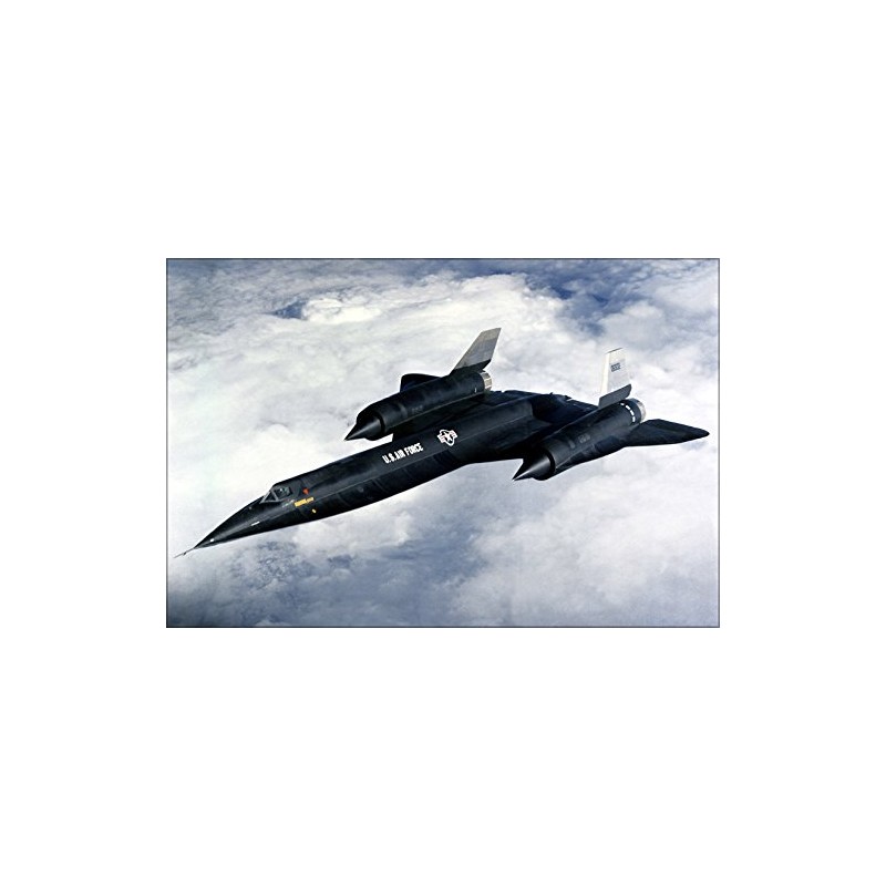 History Galore 24"x36" Gallery Poster, A-12 aircraft sr-71 blackbird
