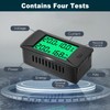 YOJOCK DC Voltmeter, 300A Digital Voltage, Current Energy, LCD Display,