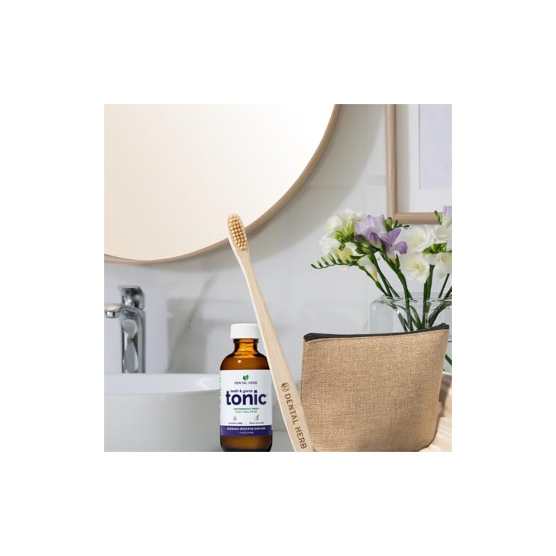 Natural Mouthwash Travel Size (2 oz) – Alcohol-Free Oral Rinse