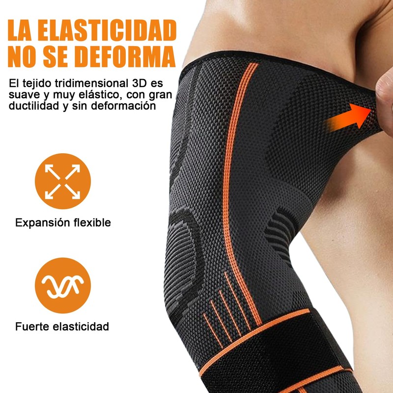 Codera para Tendinitis y Codo de Tenista, Coderas para Gym,