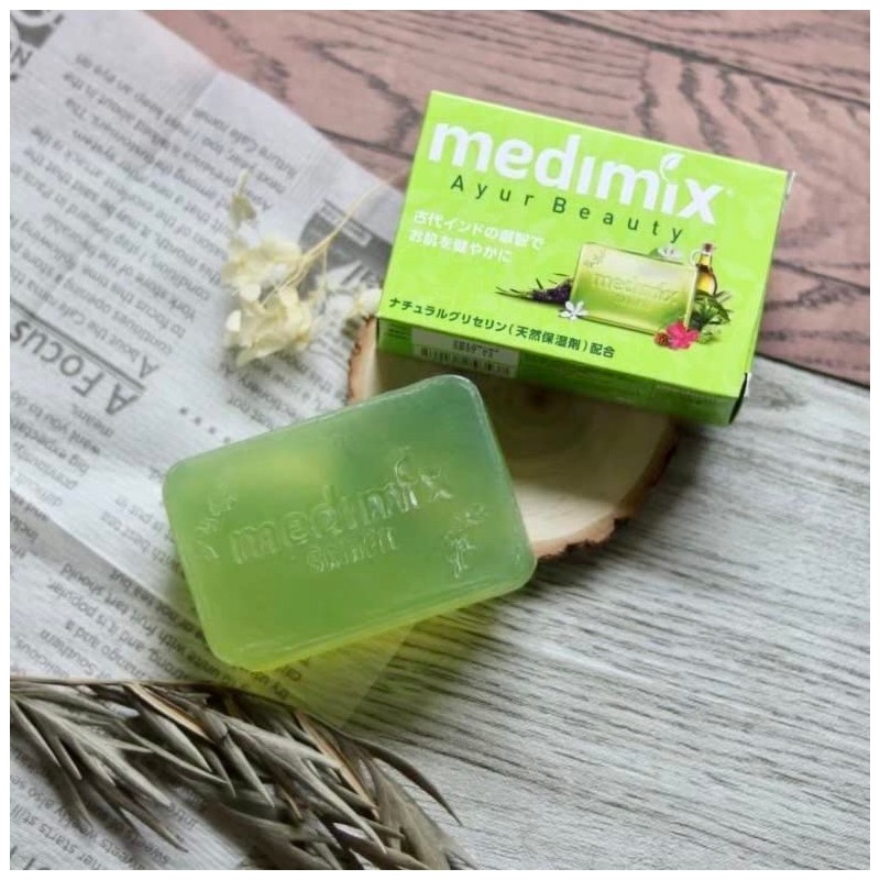 medimix Medimix Aroma Soap, Fresh Green, 5 Pieces, 4.4 oz