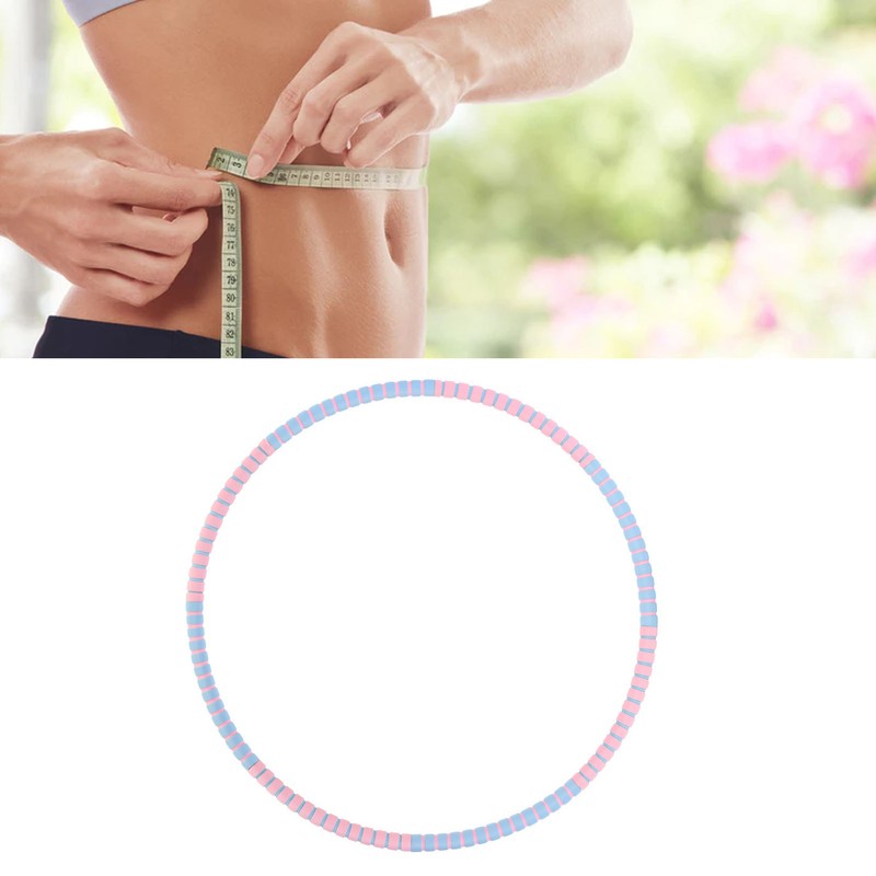 Hula Ring Detachable Stainless Steel Sponge Quickly Tighten Belly Weighted