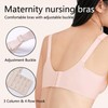 Nursing Bra Women's Pregnancy Breathable Nursing Bra Without Underwire Seamless