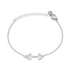 SAILBRACE Bracelet Gym Club Chain Silver, Stainless Steel